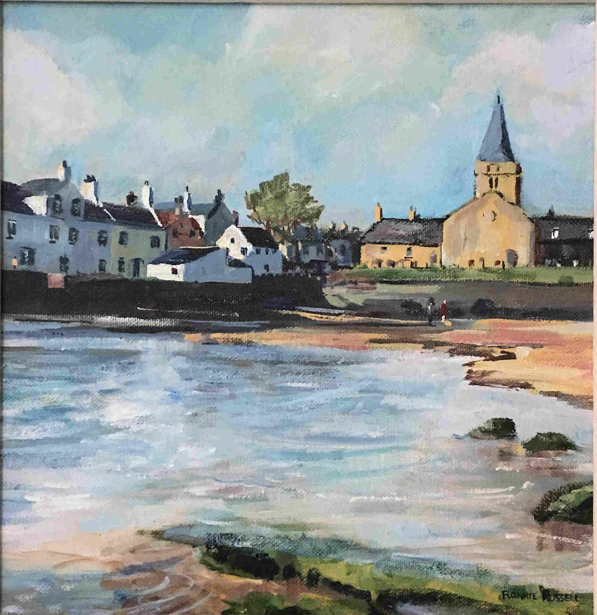 'Spring Sun, Anstruther' by artist Ronnie Russell
